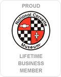 Proud Lifetime Business Member of the National Corvette Museum