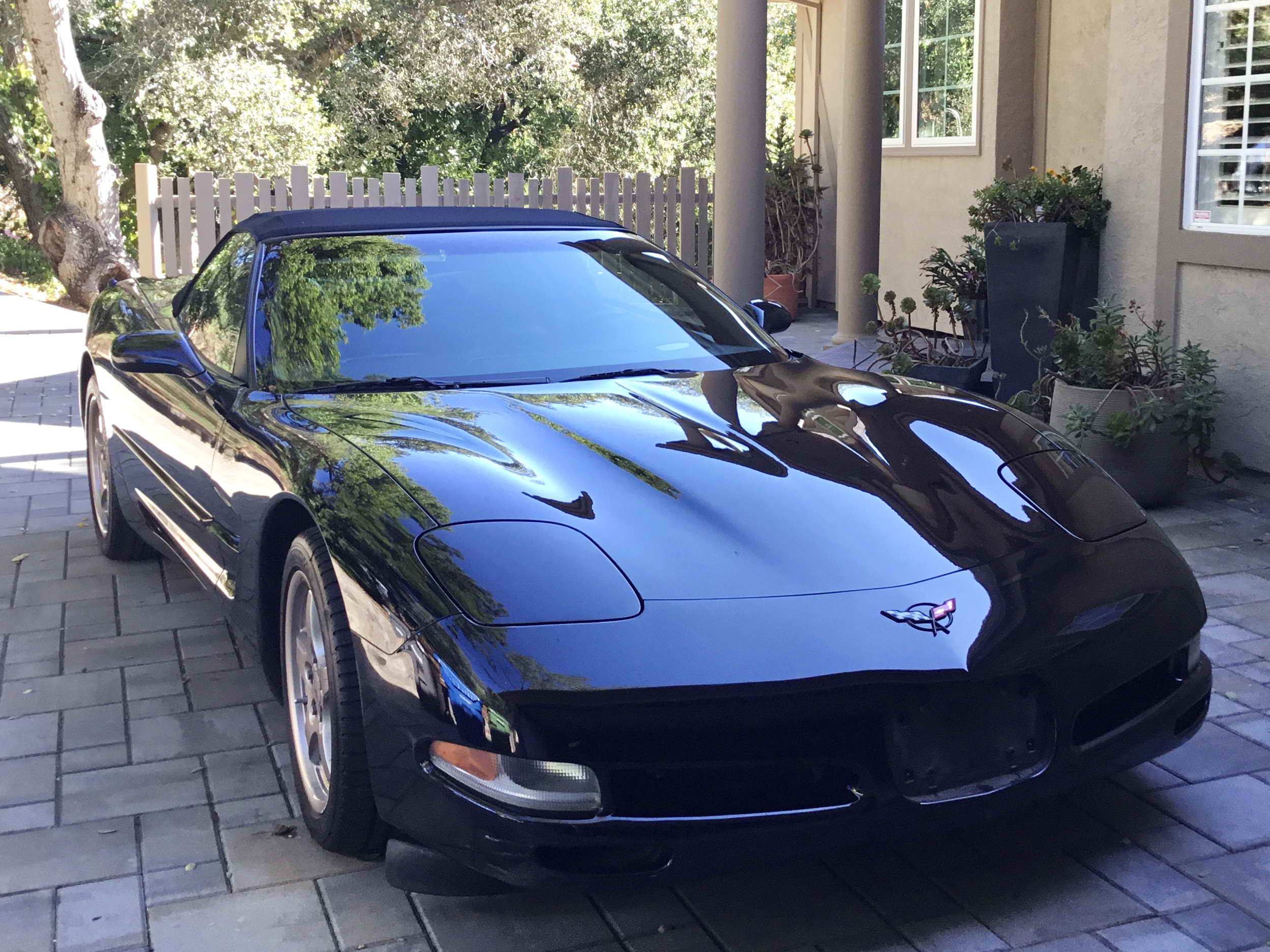 2001 Corvette Convertible Black