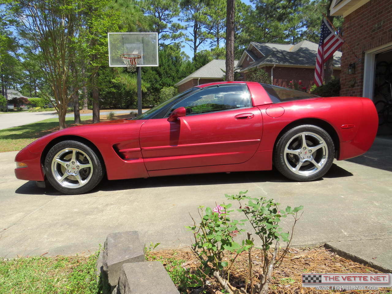 2001 Corvette Coupe Magnetic Red