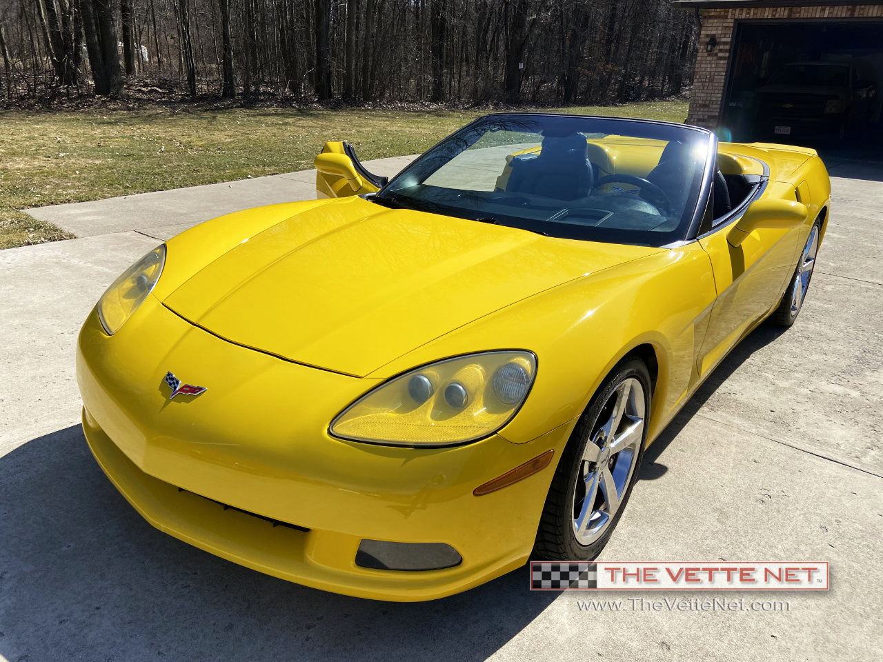 2009 Corvette Convertible Velocity Yellow