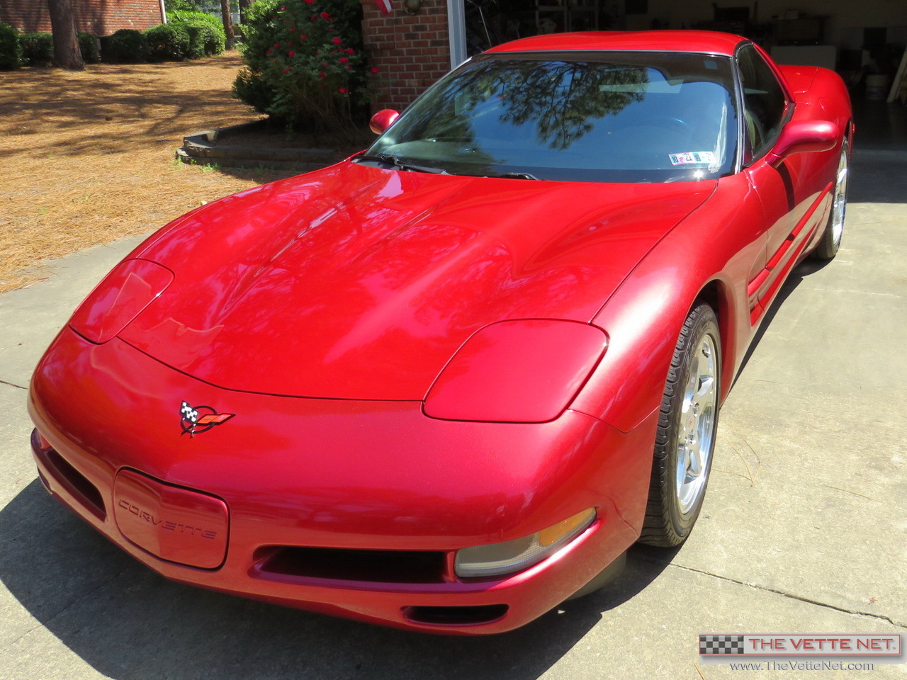 2001 Corvette Coupe Magnetic Red