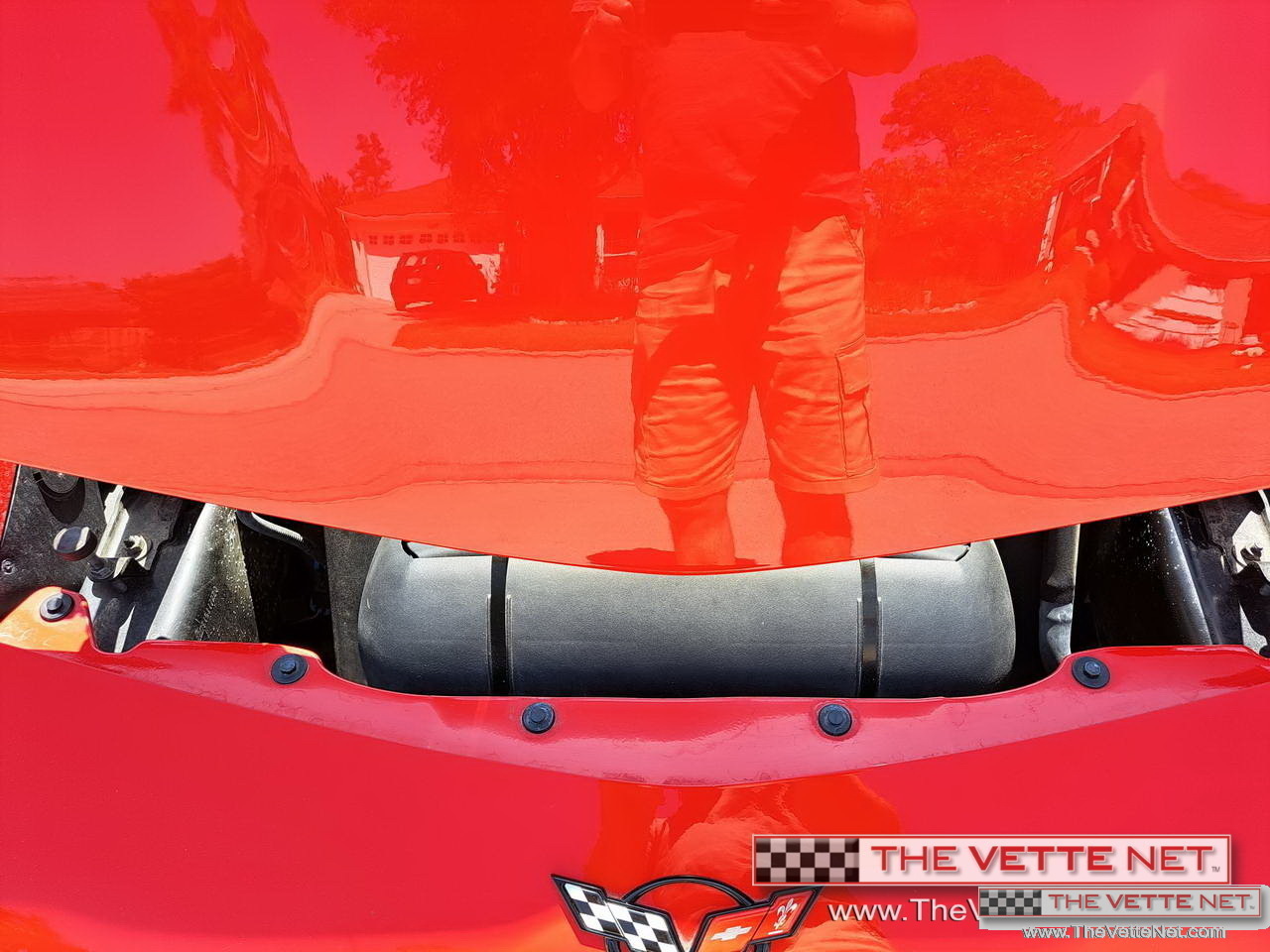 2001 Corvette Coupe Red