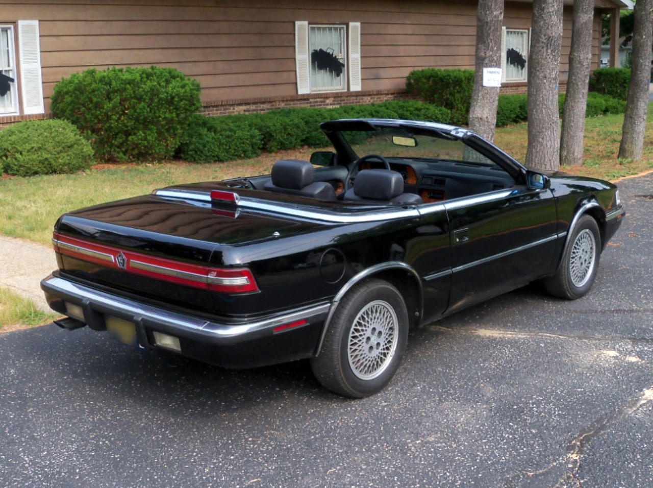 1991 Corvette Convertible Black