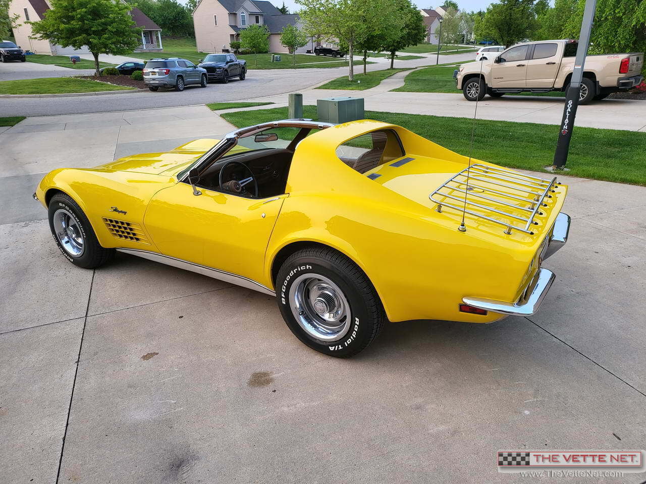 1972 Corvette Coupe Sunfire Yellow