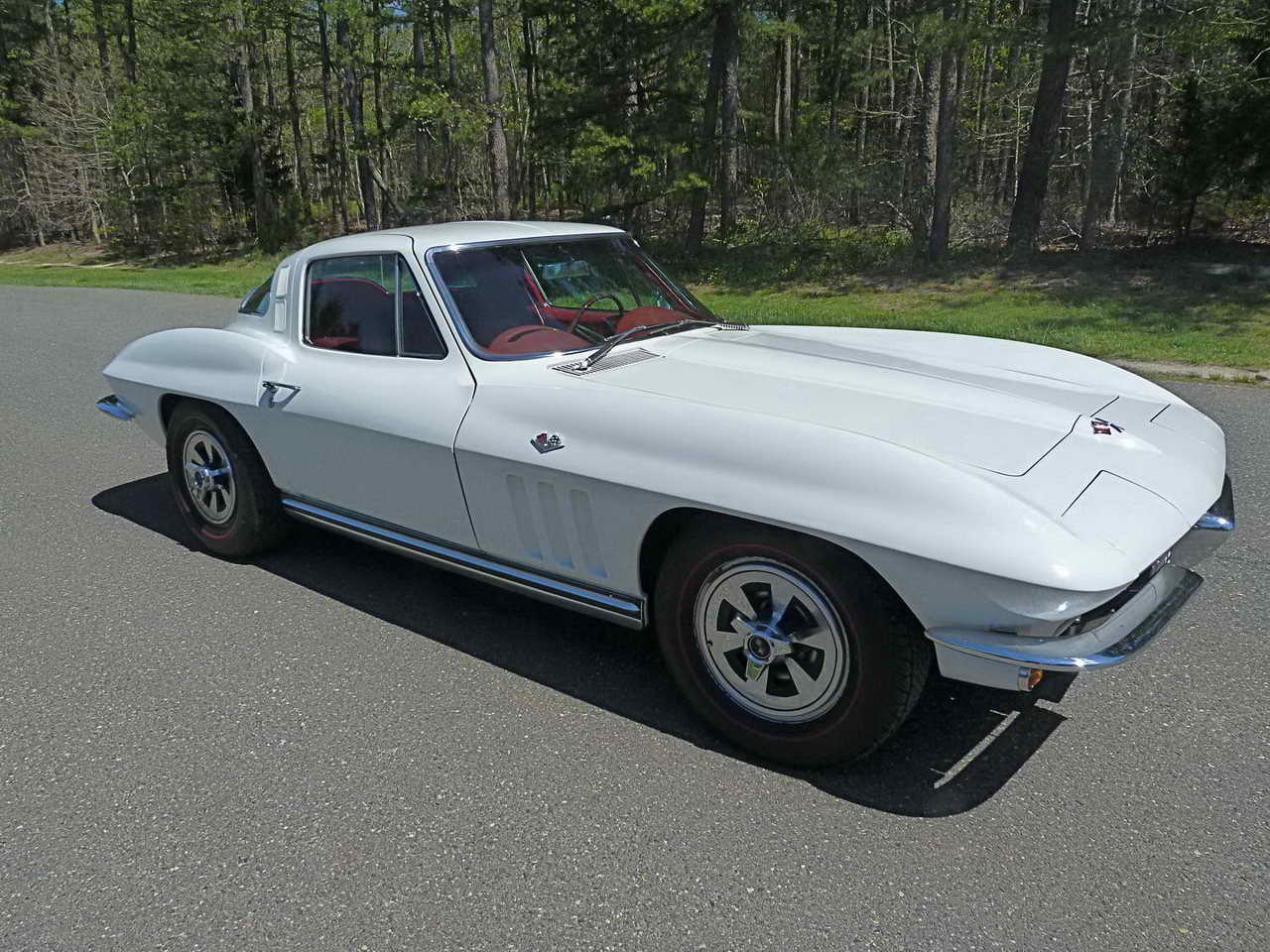 1965 Corvette Convertible Ermine White