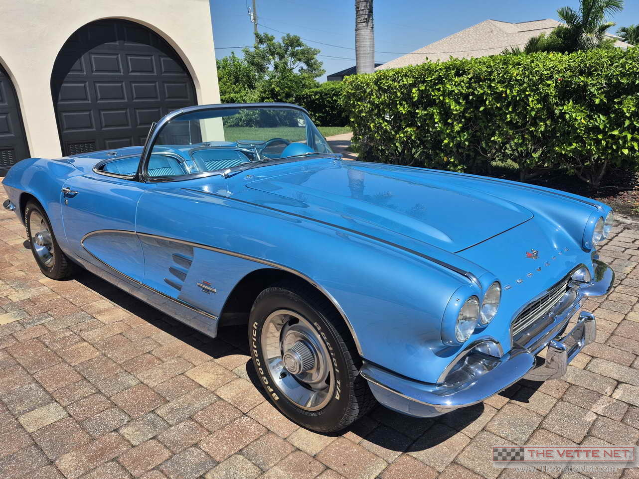 1961 Corvette Convertible Jewel Blue