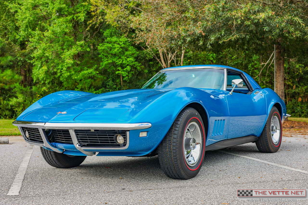1968 Corvette Convertible LeMans Blue