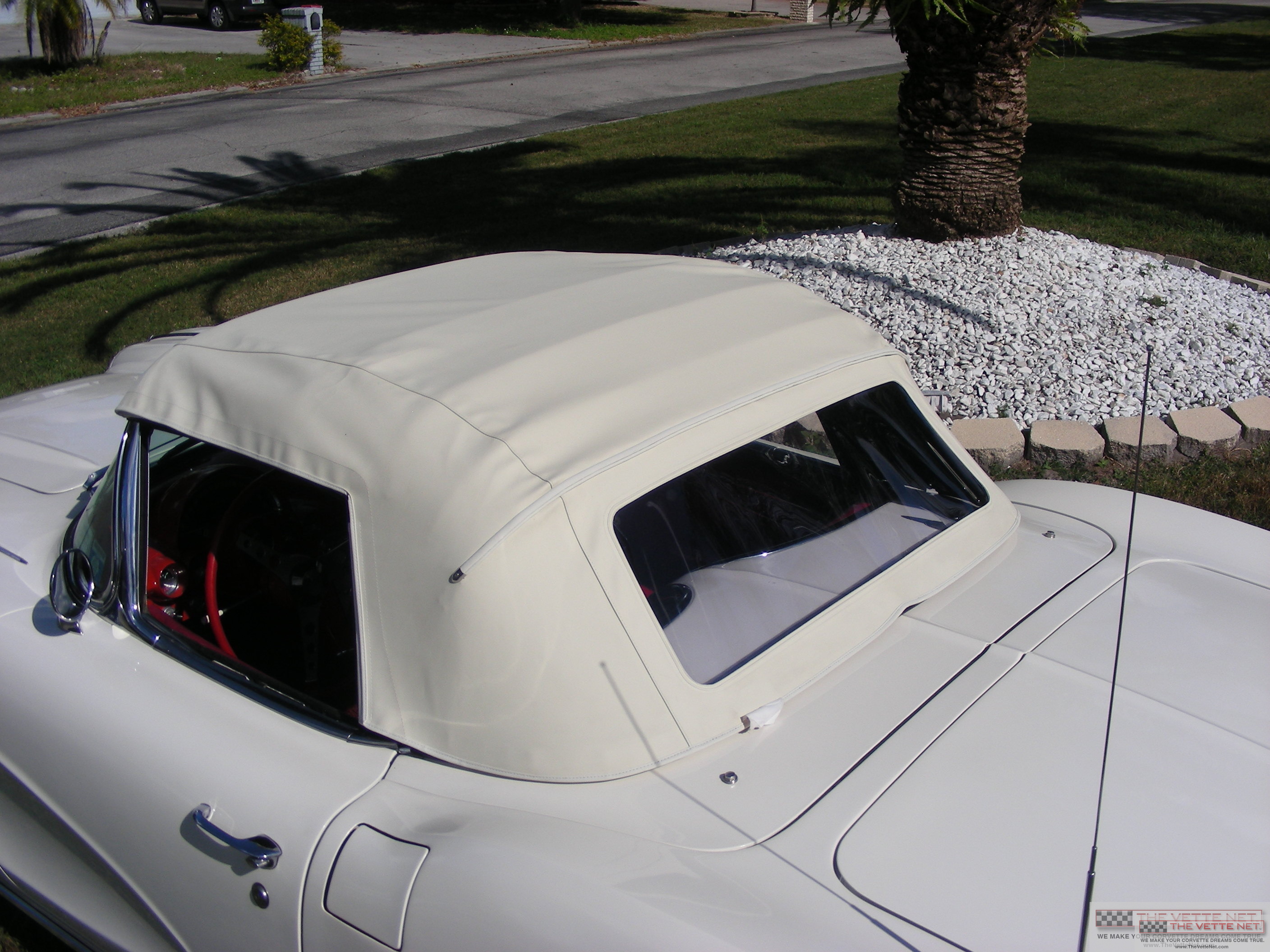 1962 Corvette Convertible Ermine White