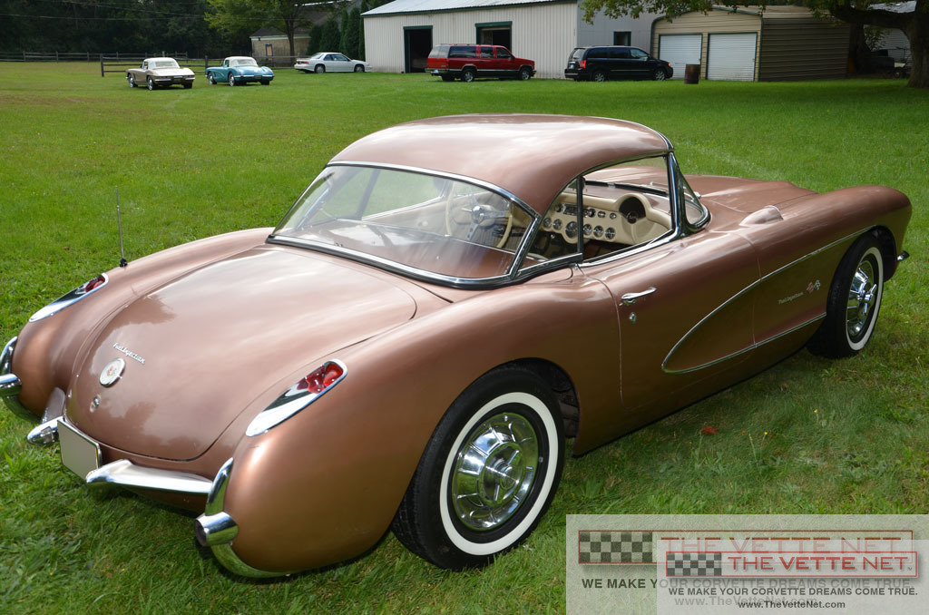 1957 Corvette Convertible Aztek Copper