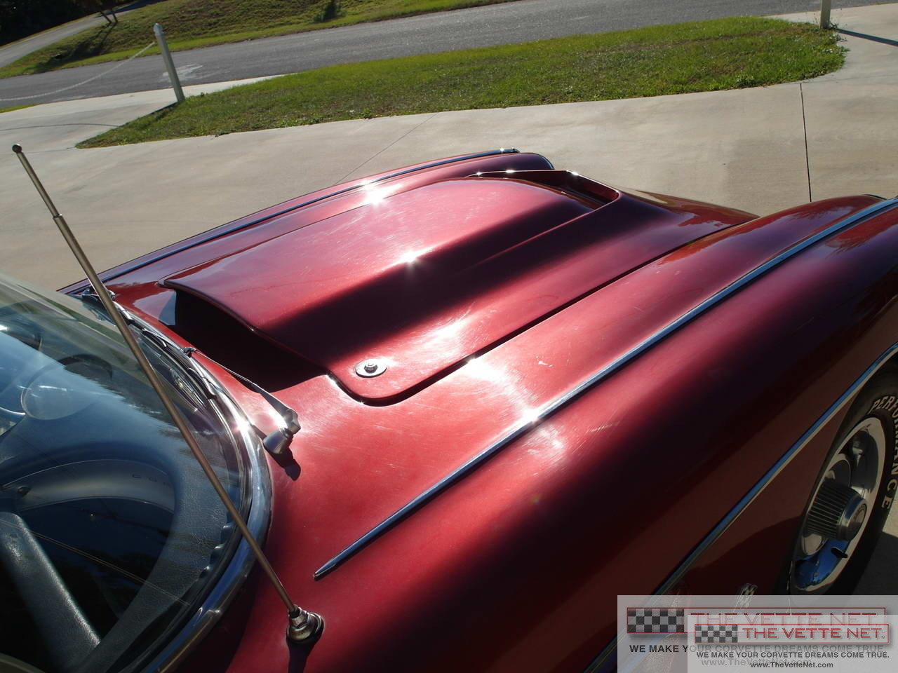 1959 Corvette Convertible Dark Red Metallic