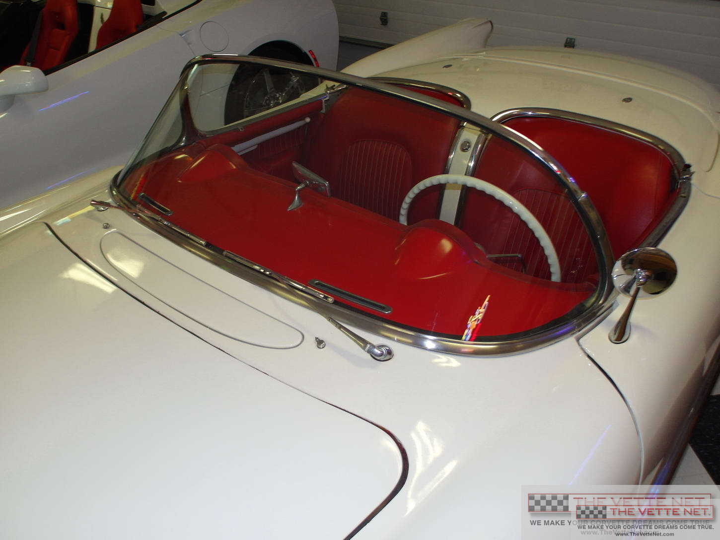 1954 Corvette Convertible White