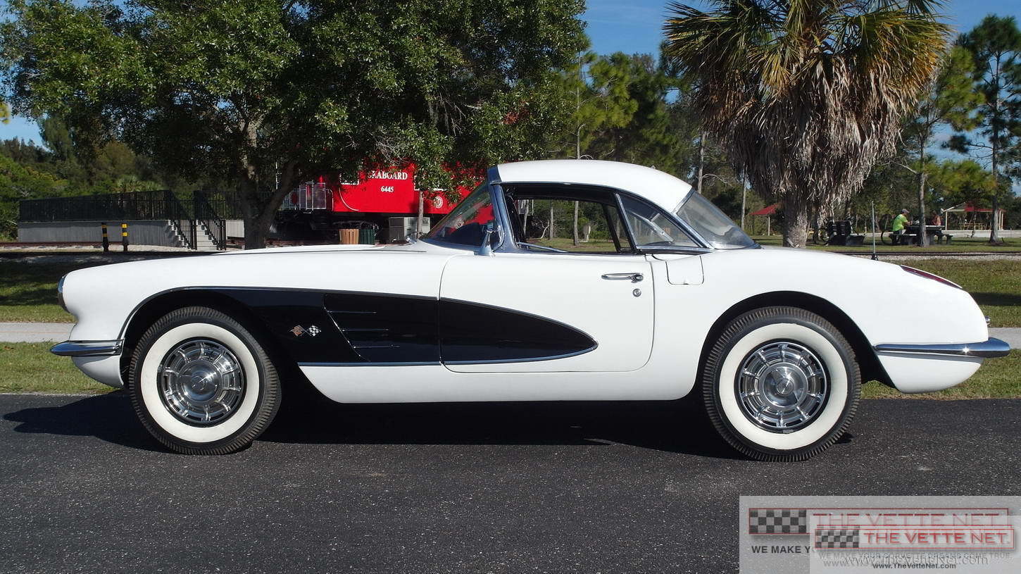 1959 Corvette Convertible White