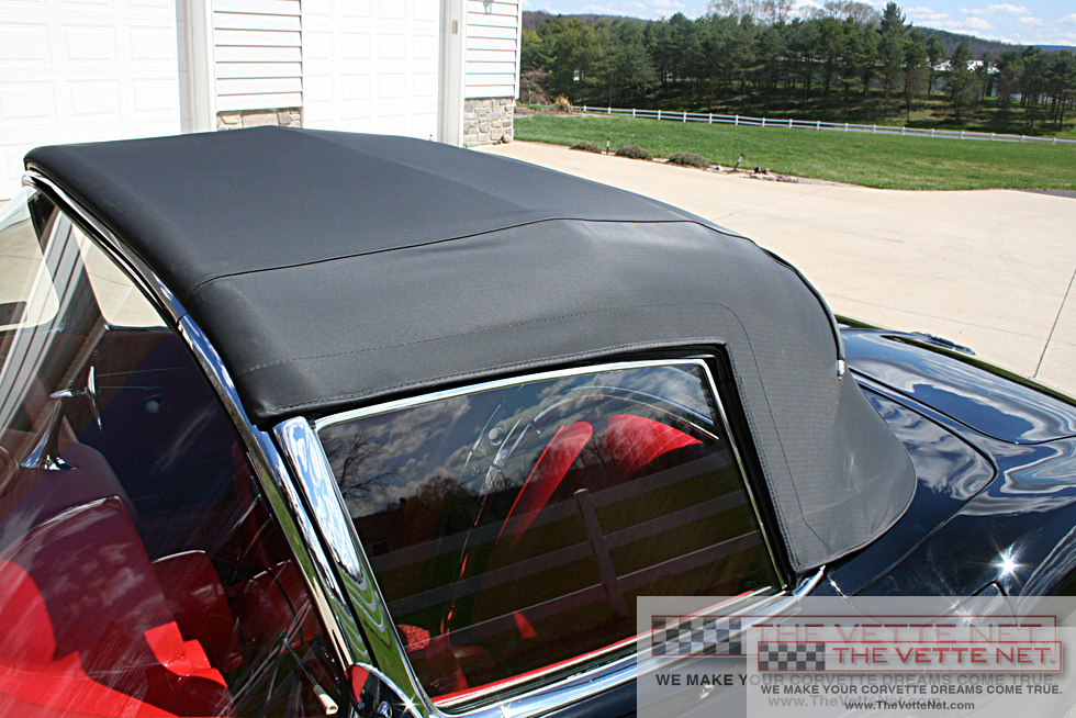 1962 Corvette Convertible Tuxedo Black
