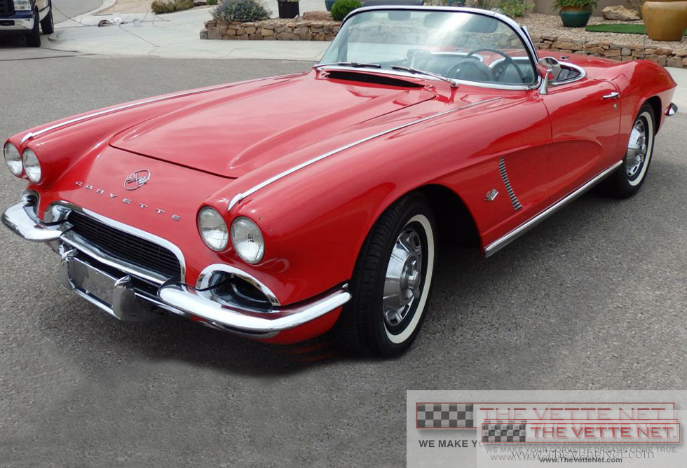 1962 Corvette Convertible Red