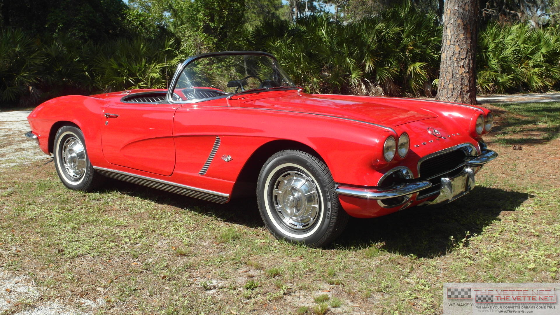 1962 Corvette Convertible Roman Red