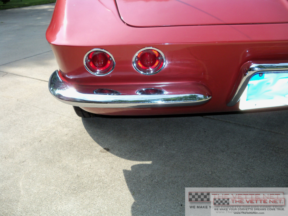 1962 Corvette Convertible Maroon