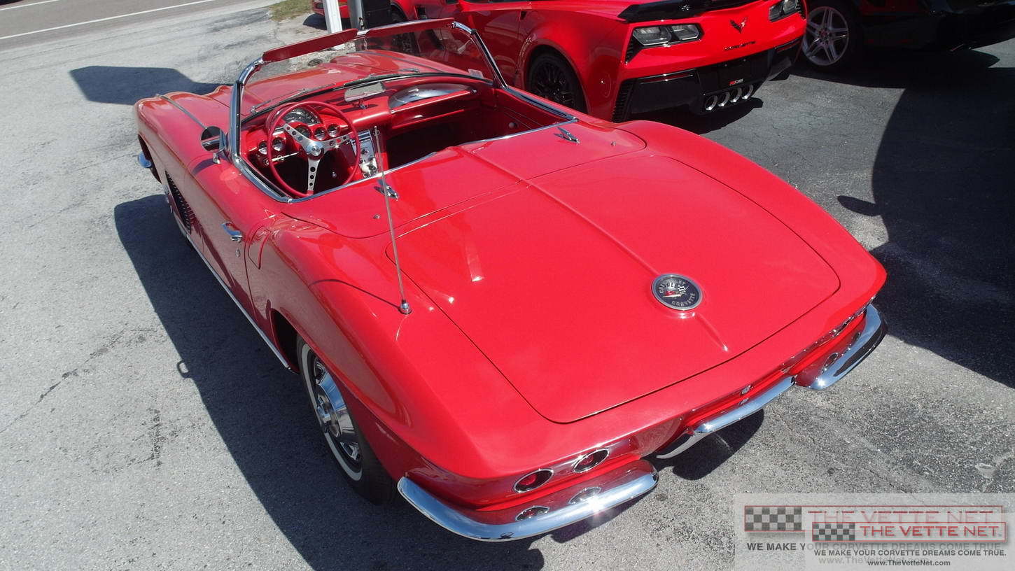 1962 Corvette Convertible Red