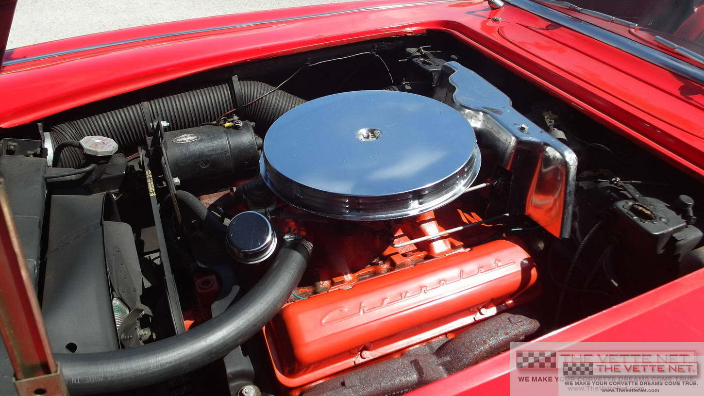 1961 Corvette Convertible Red