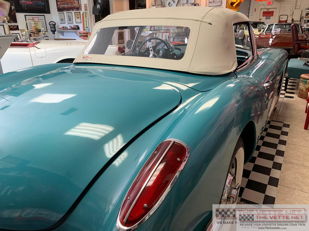 1960 Corvette Convertible Tasco Turquoise