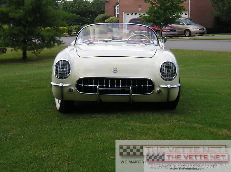 TheVetteNet.com - 1953 Corvette Convertible Original Pearl White