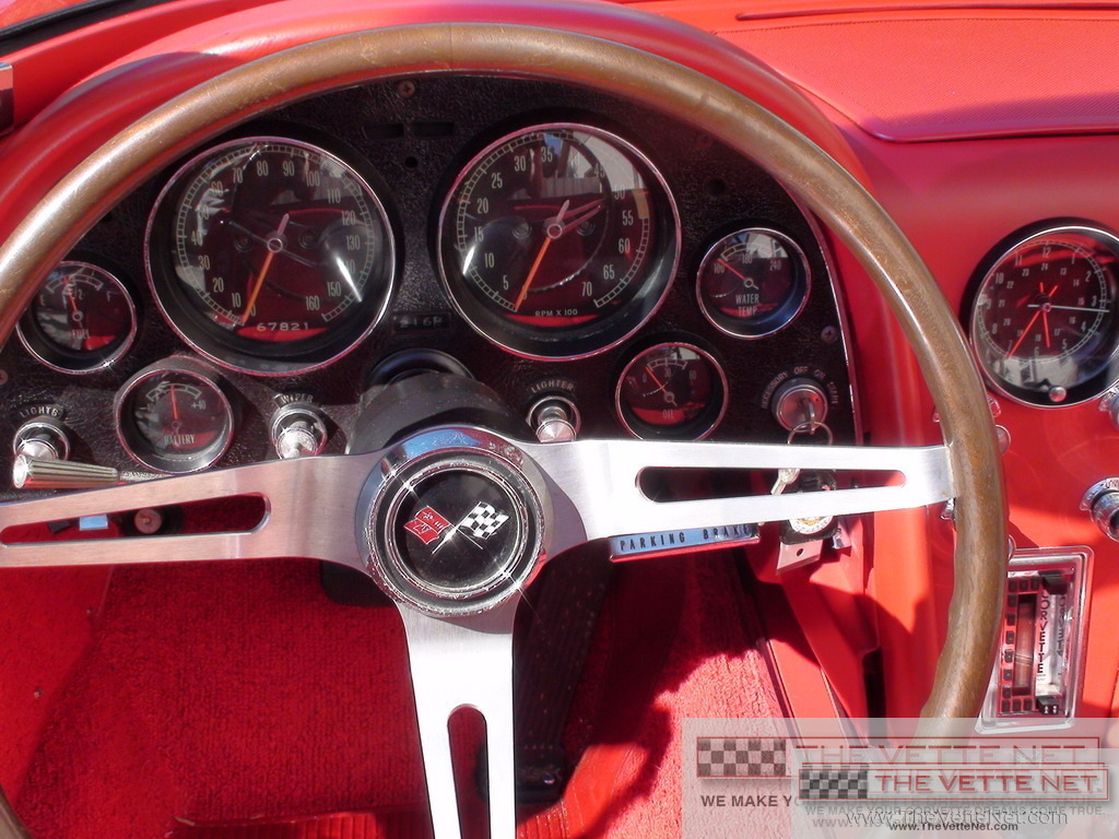 1965 Corvette Convertible Red