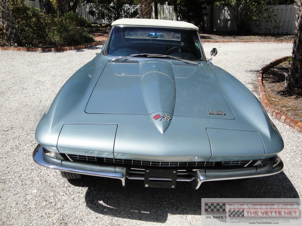 1966 Corvette Convertible Trophy Blue