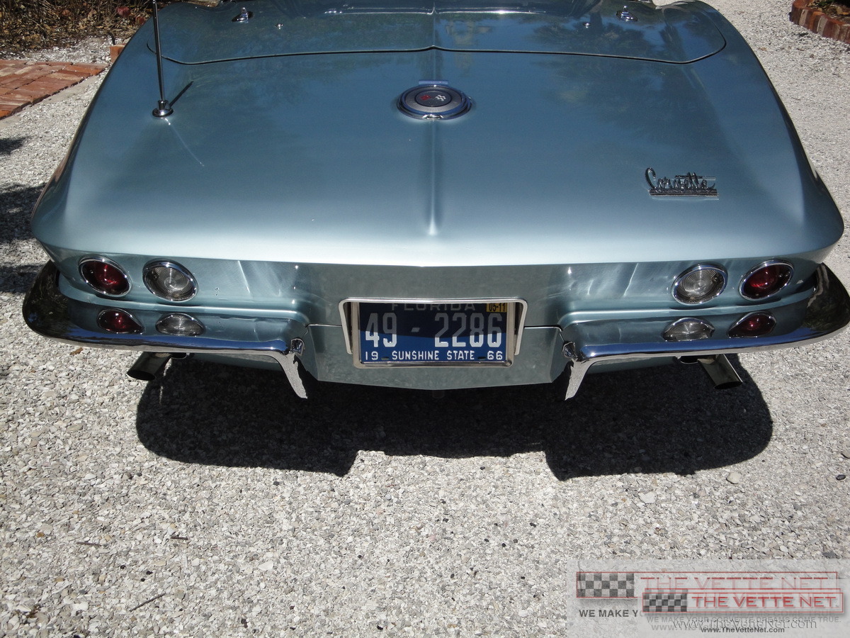 1966 Corvette Convertible Trophy Blue