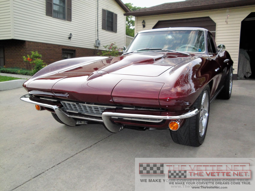1966 Corvette Coupe 50th Annv Red Metallic