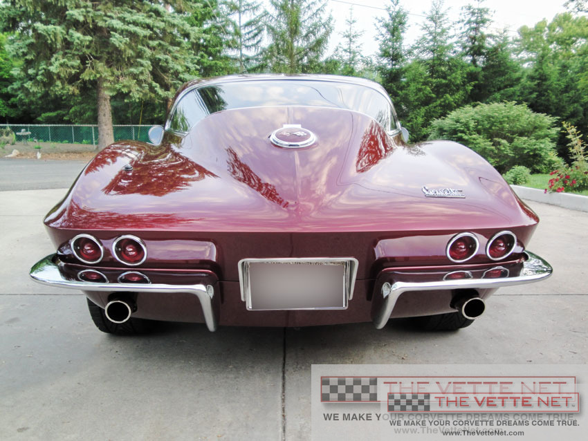 1966 Corvette Coupe 50th Annv Red Metallic