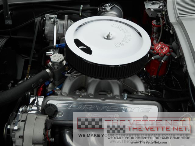 1964 Corvette Coupe Machine Silver Metallic