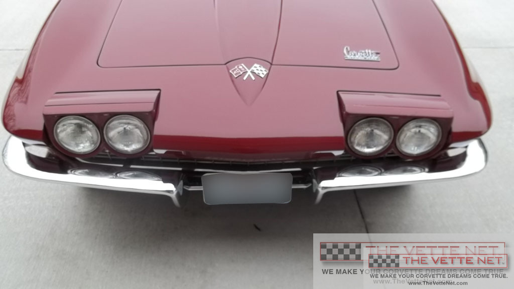 1966 Corvette Convertible Milano Maroon