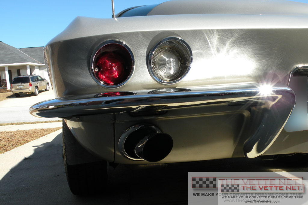 1966 Corvette Coupe Silver Pearl