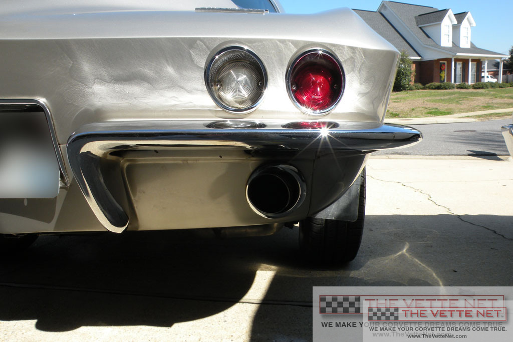 1966 Corvette Coupe Silver Pearl