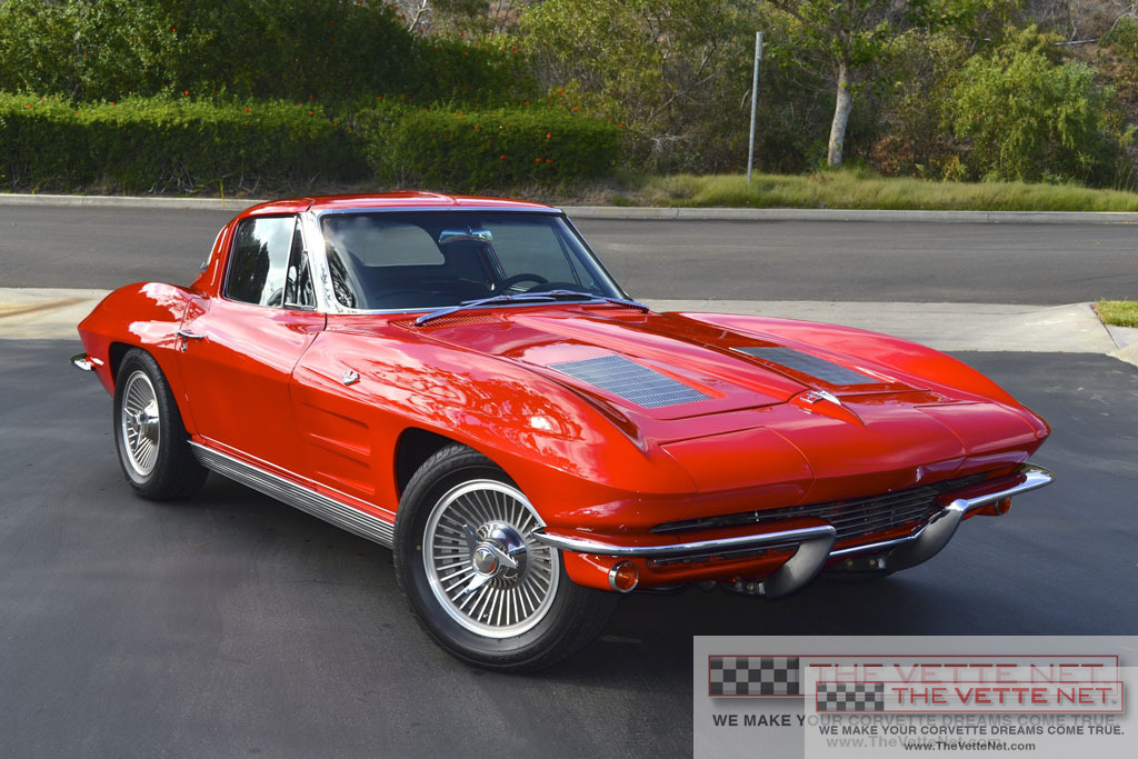 1963 Corvette Coupe Red