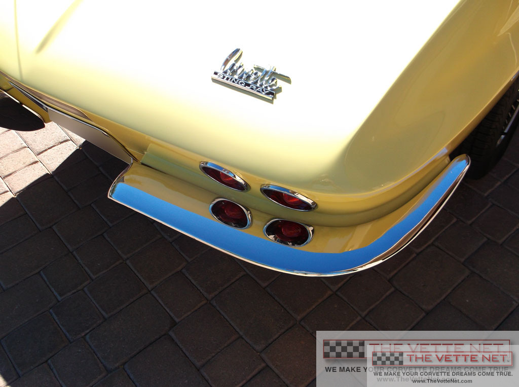 1967 Corvette Convertible Sunfire Yellow