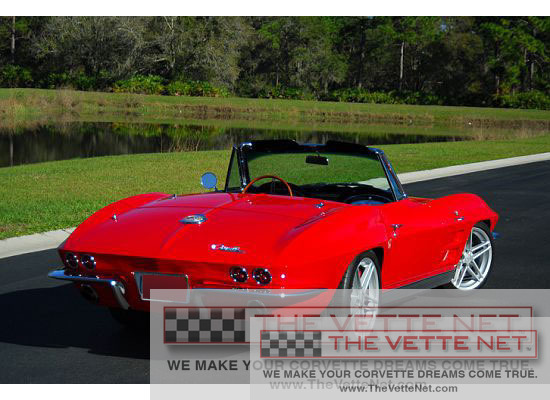 1964 Corvette Convertible Torch Red