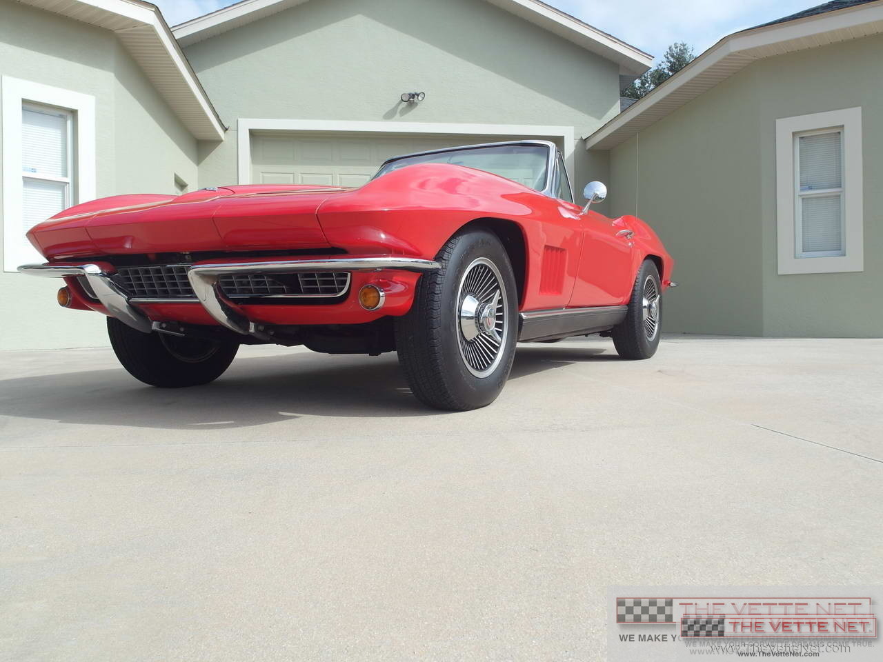 1967 Corvette Convertible Red