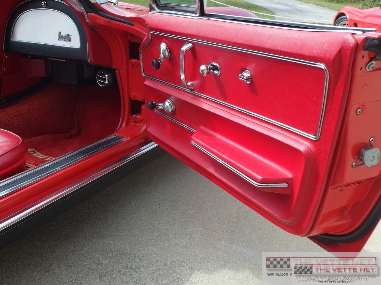 1967 Corvette Convertible Red