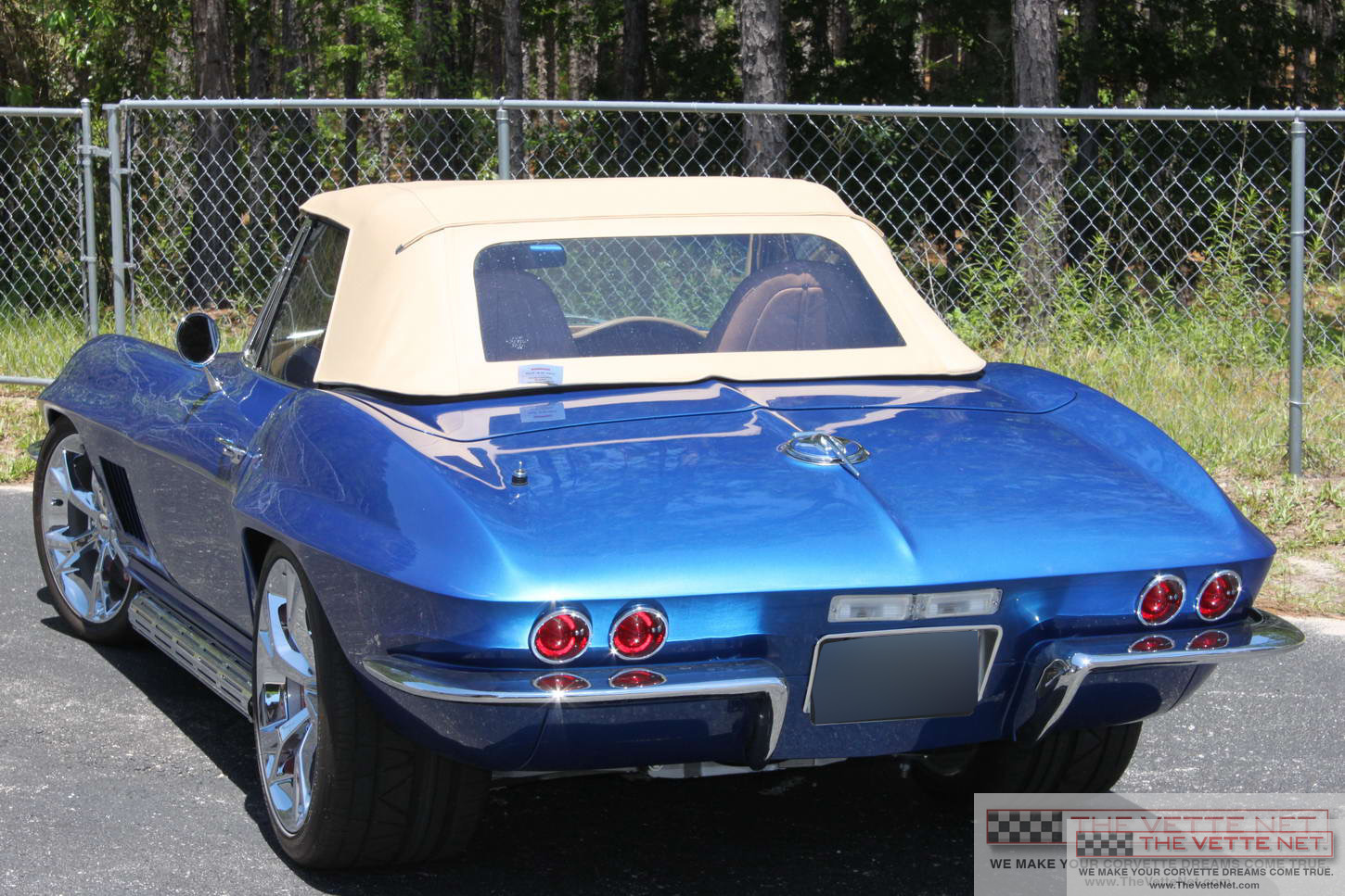 1965 Corvette Convertible Laguna Blue 2014 color