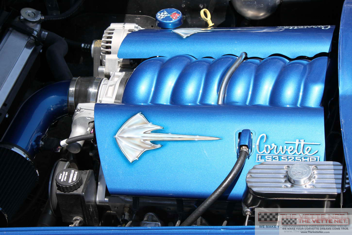 1965 Corvette Convertible Laguna Blue 2014 color