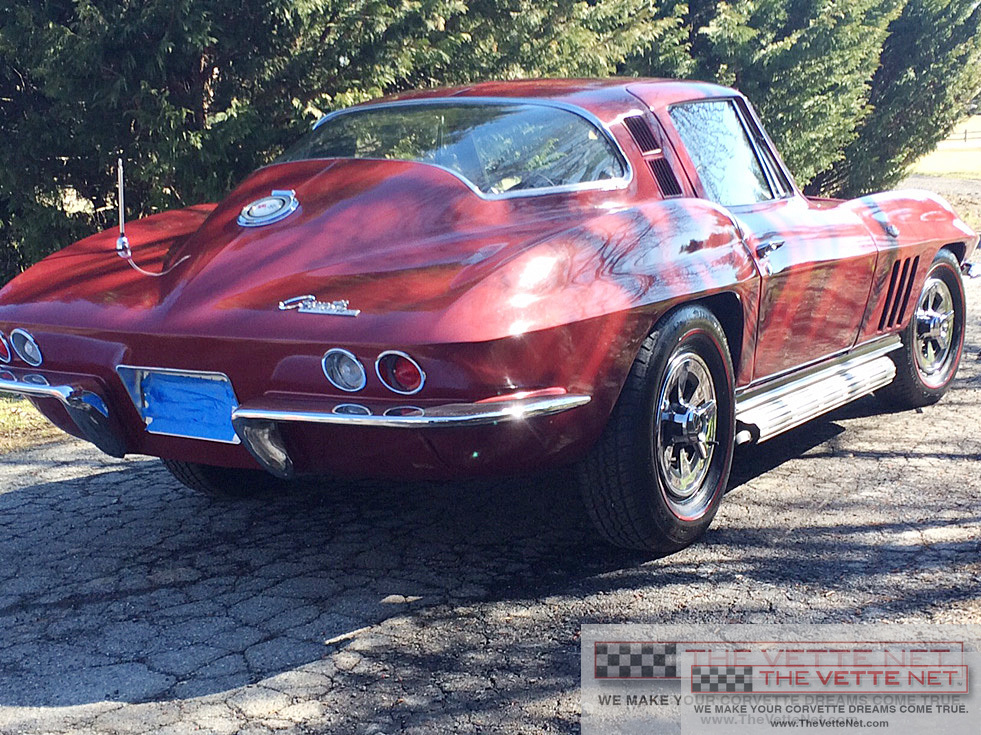 1965 Corvette Coupe Maroon
