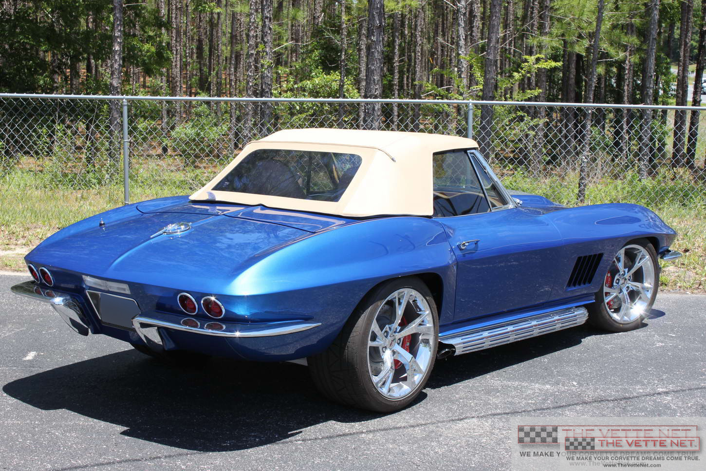 1965 Corvette Convertible Laguna Blue