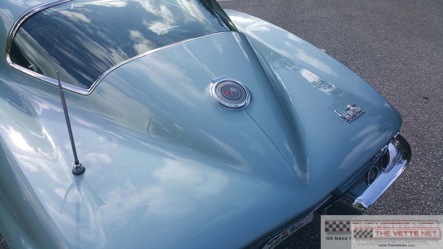 1966 Corvette Coupe Trophy Blue Metallic