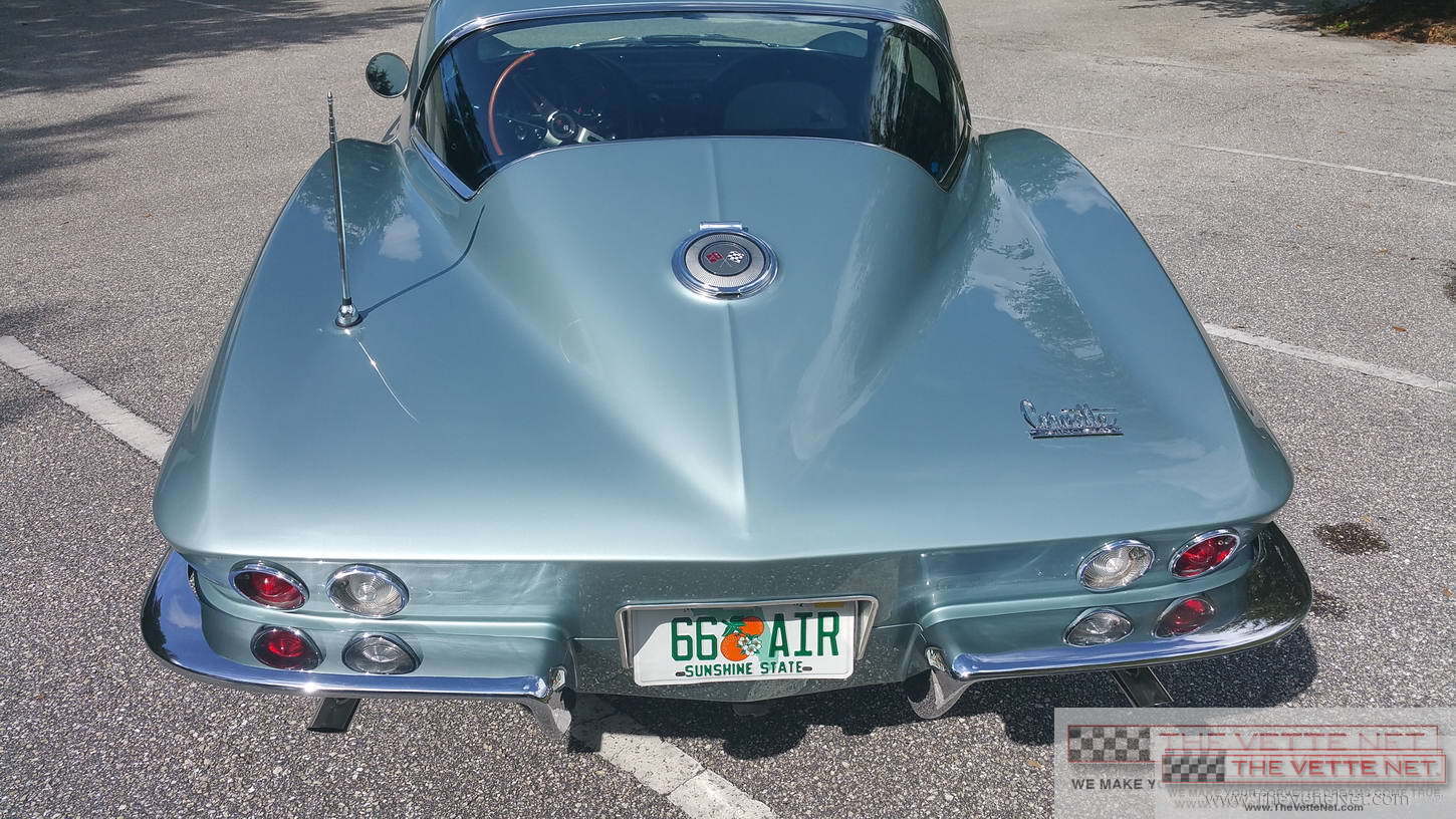 1966 Corvette Coupe Trophy Blue Metallic
