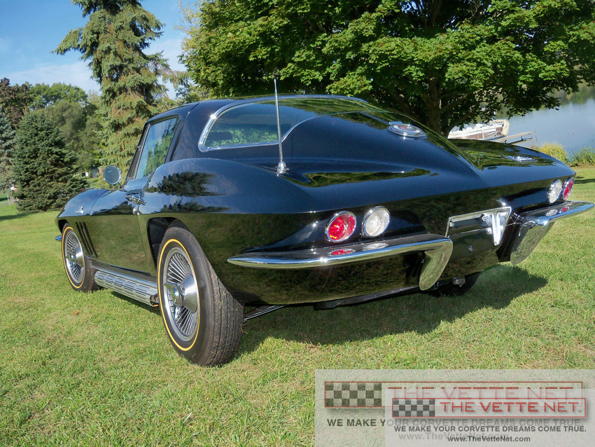 1966 Corvette Coupe Tuxedo Black