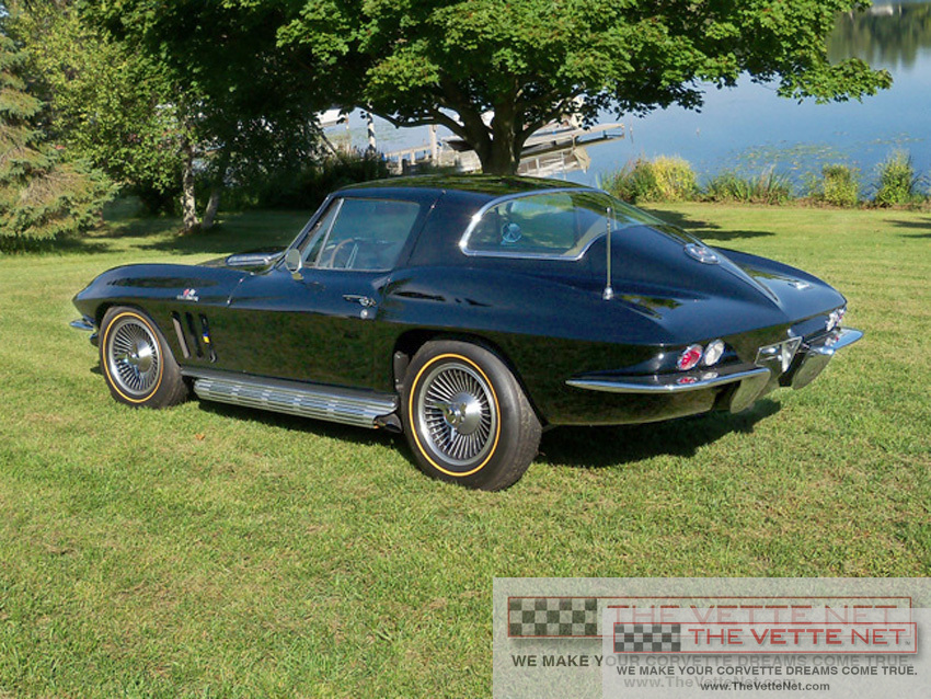 1966 Corvette Coupe Tuxedo Black