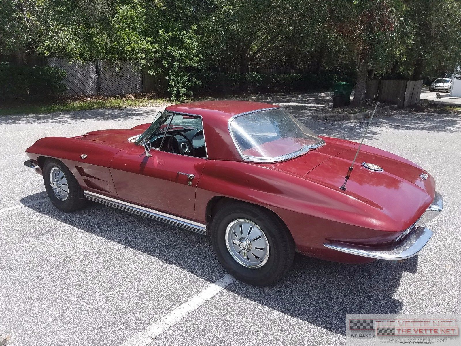 1964 Corvette Convertible Dark Red