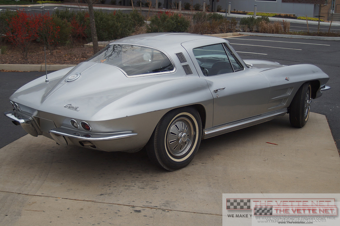 1964 Corvette Coupe Silver