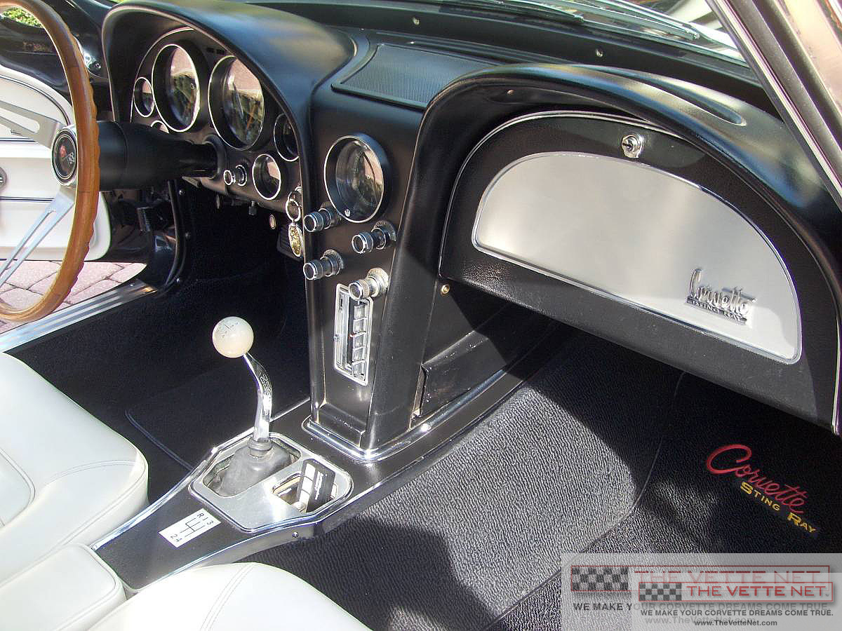 1966 Corvette Convertible Tuxedo Black