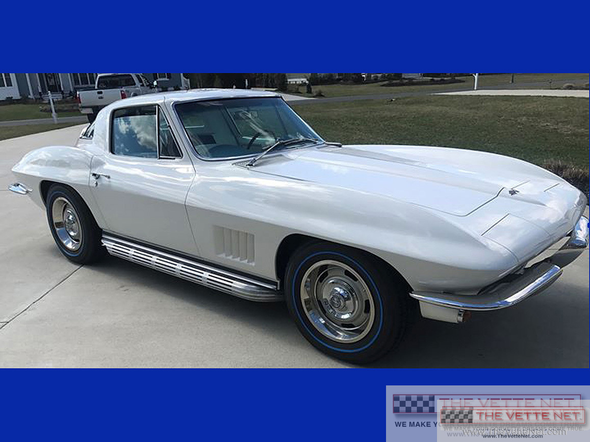 1967 Corvette Coupe Ermine White